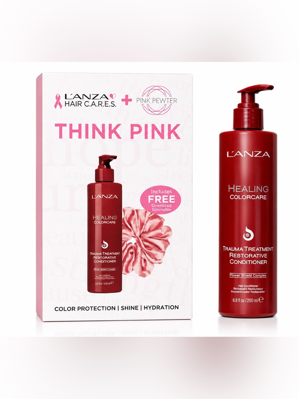 L'ANZA Healing Colorcare Trauma Treatment Restorative Conditioner - Red